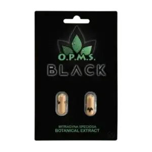 O.P.M.S. Black Kratom Capsules