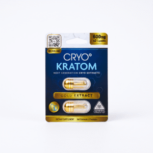 Cryo Kratom Gold Extract Front Photo